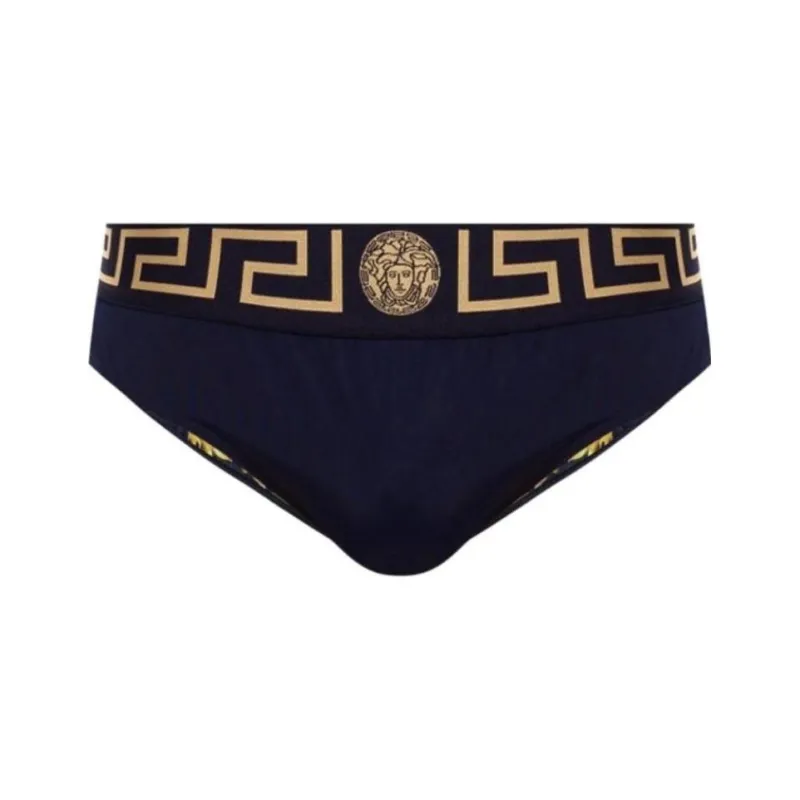 VERSACE Greca Border Swim Briefs-0