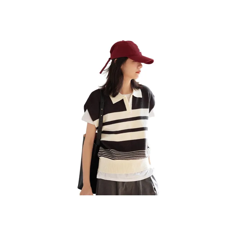 Demana Tank Tops Women's Stripes-0