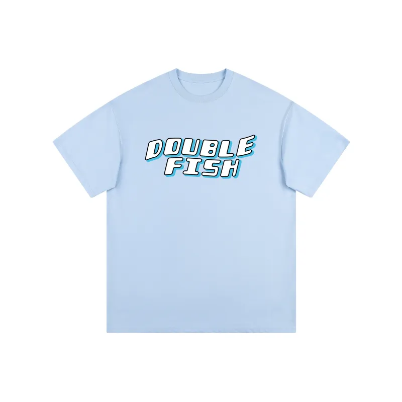 DOUBLEFISH Short Sleeved T Shirts Unisex-9