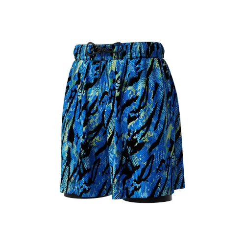 QIAODAN Adults Swimming Shorts Racing Swim Pants Men's Blue