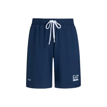 EMPORIO ARMANI EA7 SS24 Casual Shorts Men's Navy Blue