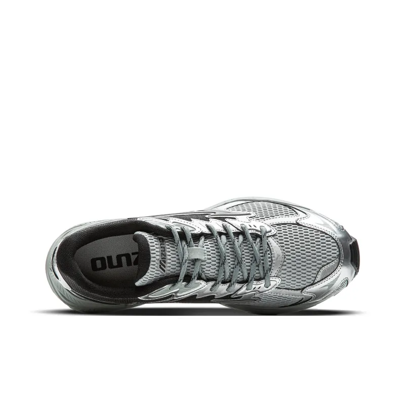 Mizuno RACER V2 Cushioning, Abrasion Resistant, Lightweight, And Breathable Low Top Running Shoes Unisex Silver-3