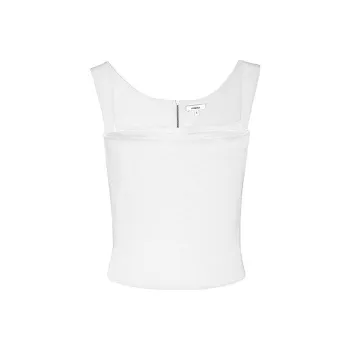 Miaou IMOGENE CORSET Tank Tops Women's White
