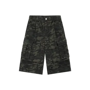 BONAS Cargo Shorts Unisex Green