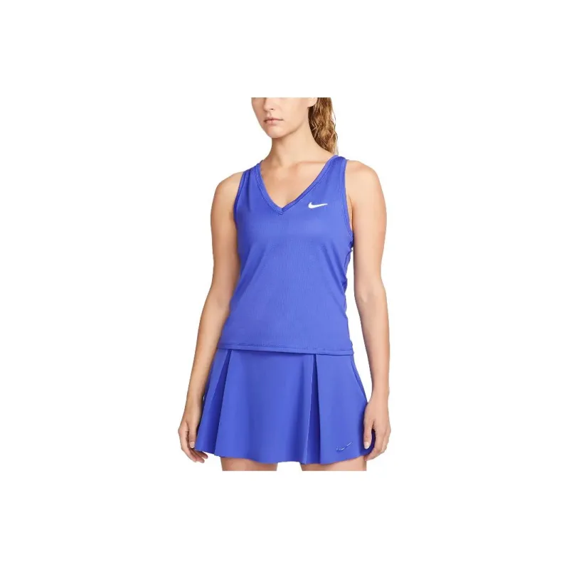 Nike Tank Tops Women's Royal Blue-0