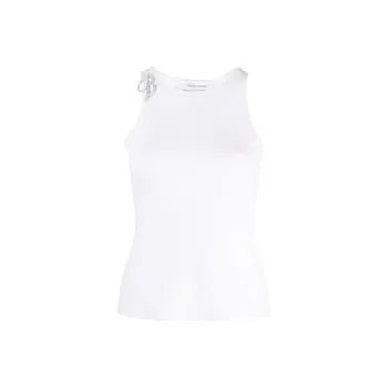 Blumarine Brooch detail Tank Top