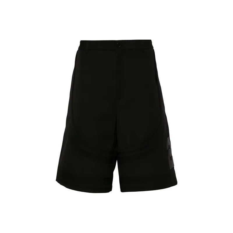 OFF-WHITE Button Detailed Shorts-0