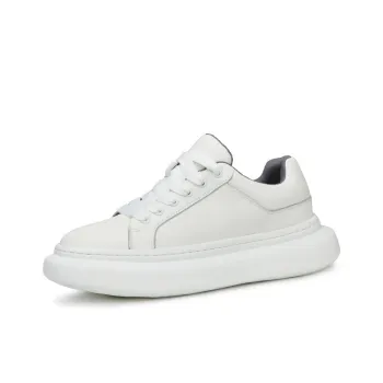 Devanro Wear resistant, Lightweight, Breathable, And Non slip. Low Top Skateboard Shoes Men's White