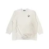 White Snow Monster Crew Neck Sweatshirt