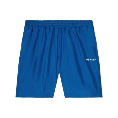 OFF WHITE Arrows Print High Waist Swim Shorts