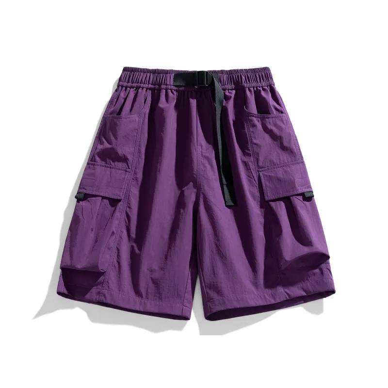 PUCCA Casual Shorts Unisex Apricot-25