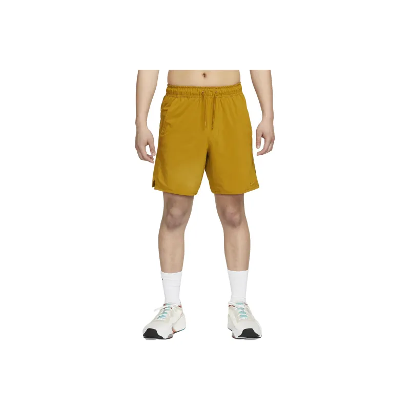 Nike Dri FIT Unlimited Casual Shorts Men's Yellow-0