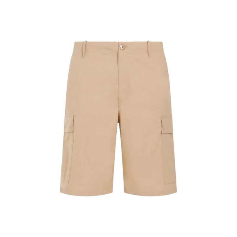 KENZO Mid rise Ripstop Cargo Shorts-0