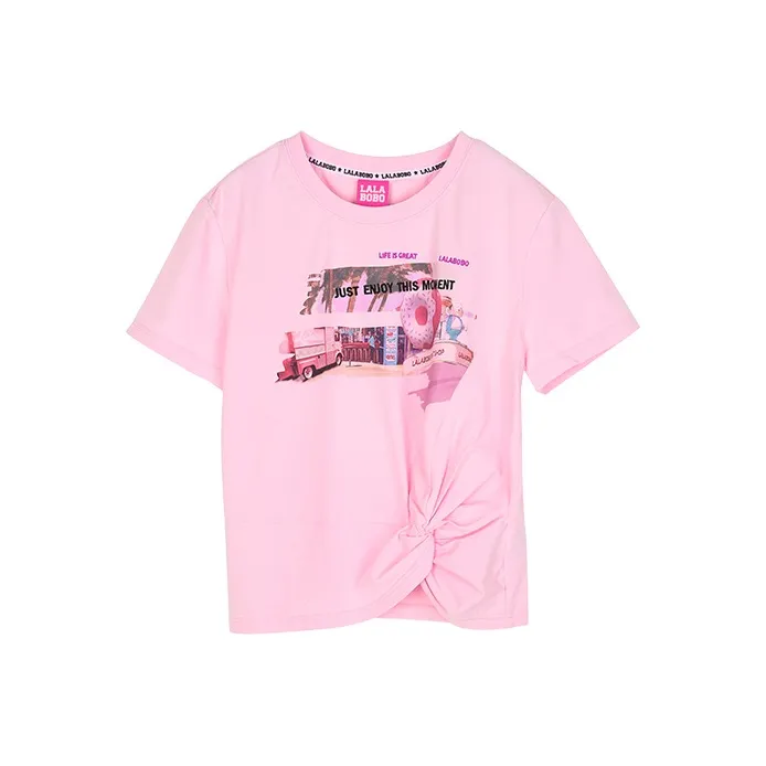 LALABOBO Fitted T-Shirt Women's-0