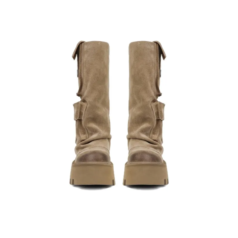 NUTTINESS Ankle Boots Women's Brown/Gray-2