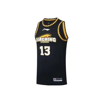 LiNing CBA Collection Professional Basketball Collection Basketball Jerseys Men's Black
