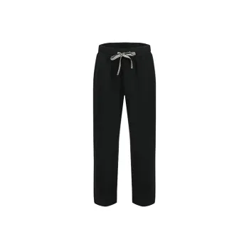 URBAN REVIVO Casual Pants Men Jet Black