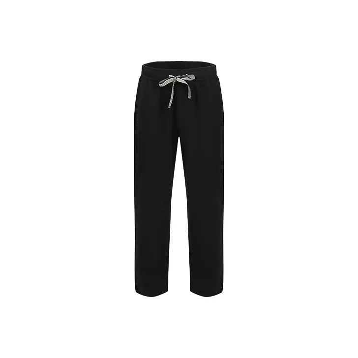URBAN REVIVO Casual Pants Men Jet Black-0