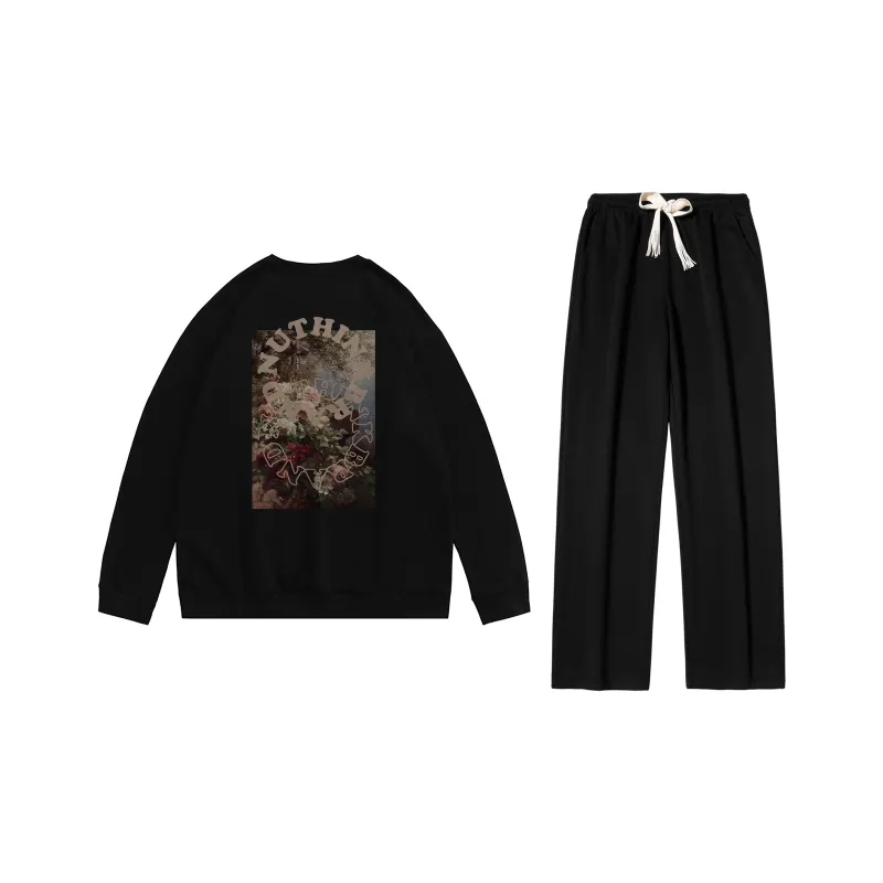 Nuthink Straight Clothing Sets Unisex-0