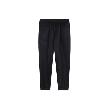 ANDREW MACKENZIE SS24 Casual Pants Men's Black