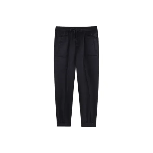 ANDREW MACKENZIE SS24 Casual Pants Men's Black