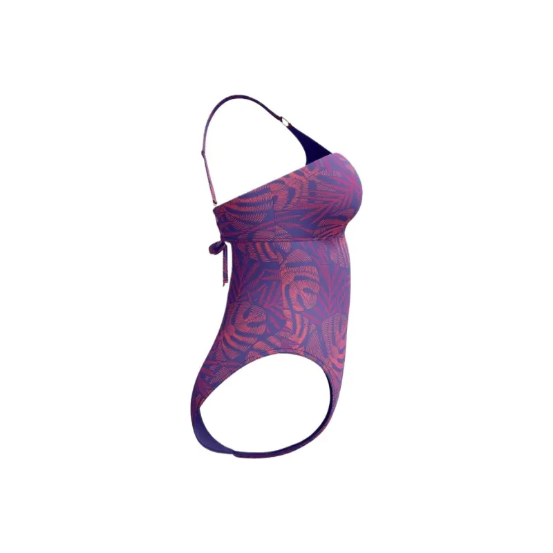 Speedo One piece Swimsuit Women's Pink Orange-3
