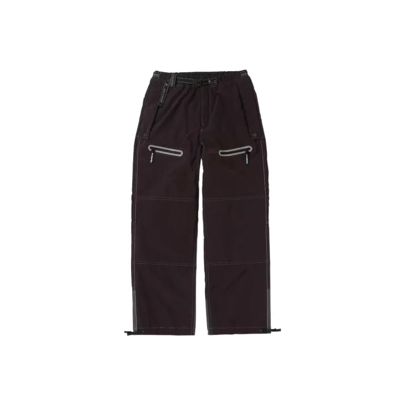 And Wander x BARBOUR Casual Pants Men's Black-0