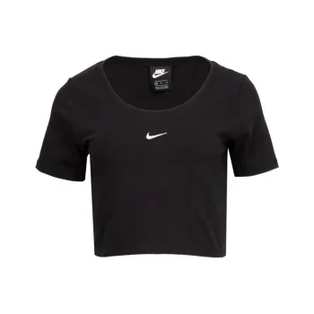 Nike Sportswear Essentials Series Crop Tops Women's Black