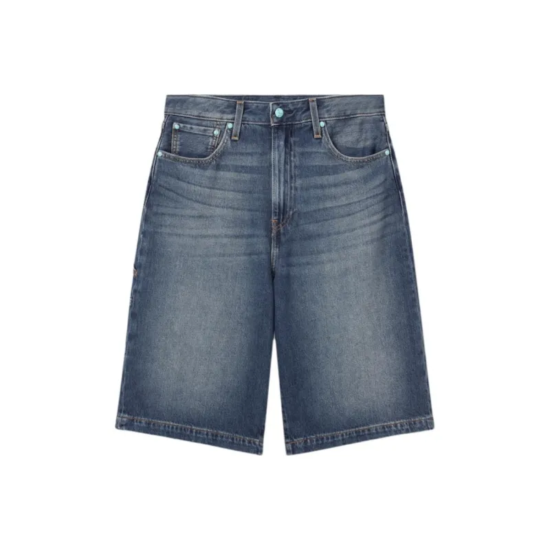 Levis Denim Shorts Men Blue-0