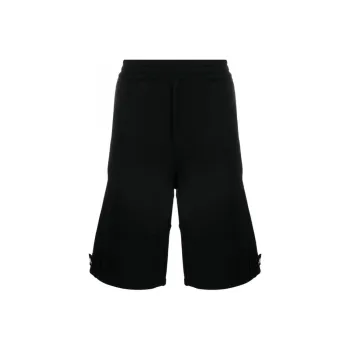 Alexander McQueen Logo Detailed Shorts