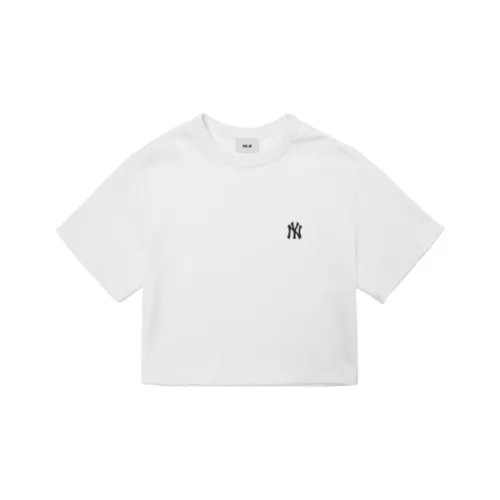 MLB Crop Tops Women's White