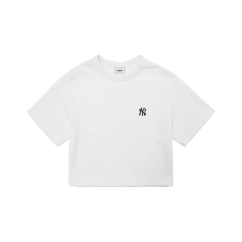 MLB Crop Tops Women's White-0