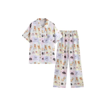 Wabi Town Pajama Set Women's Image Color