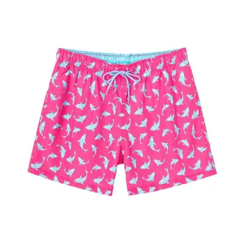 SURFCUZ Beach Shorts Men's Rose Red