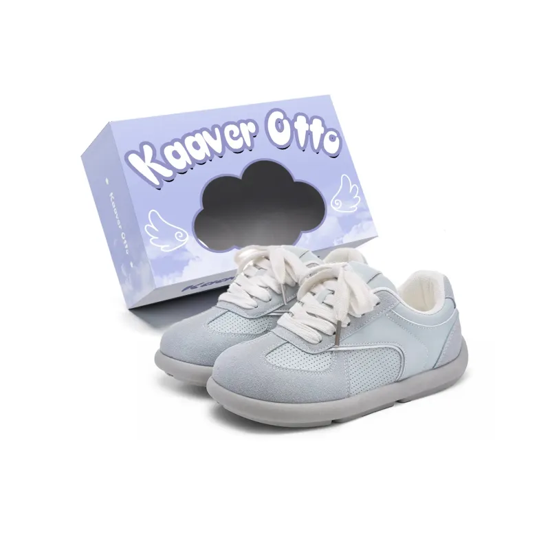 KAAVER OTTO Abrasion Resistant Lightweight Slip Resistant Low Top Skateboard Shoes Women's-6