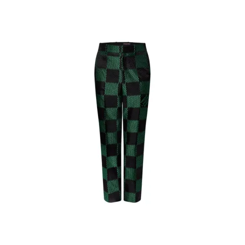 LOUIS VUITTON Damier Nylon Cigarette Pants