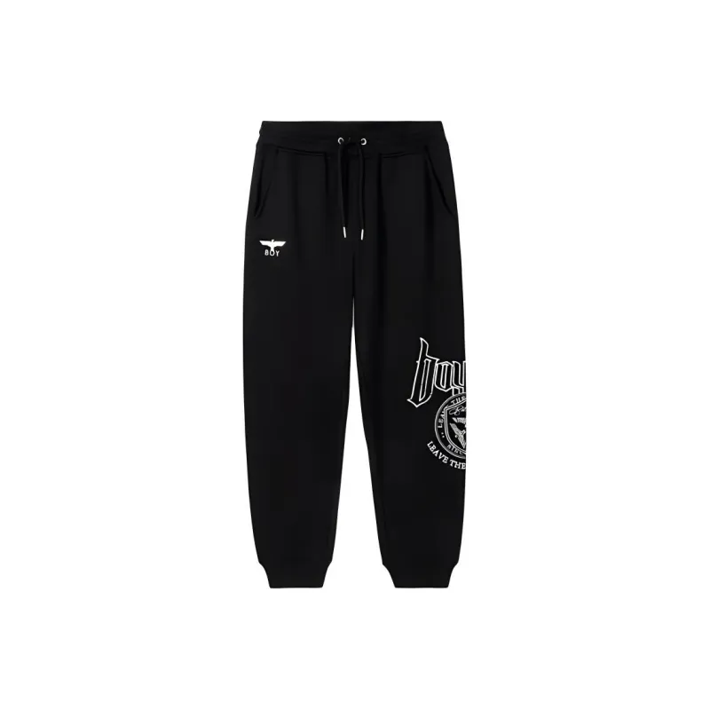 Boy London Casual Pants Unisex Black-0