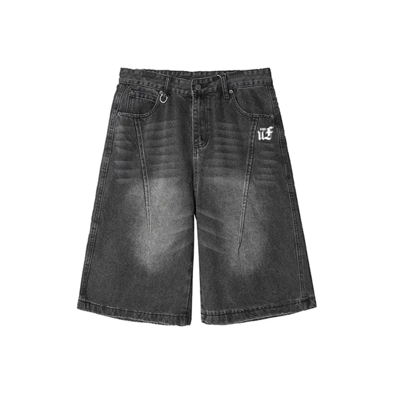 UF9193 Denim Shorts Unisex-0