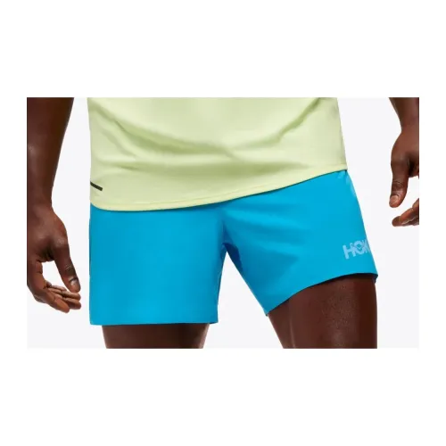 HOKA ONE ONE Casual Shorts Men Blue