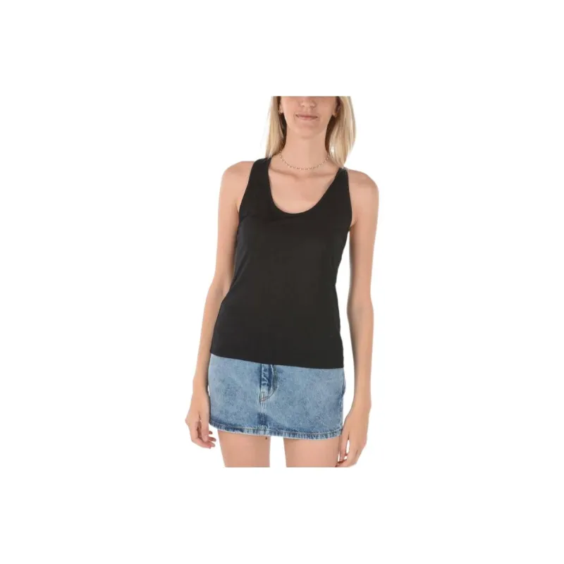 DIESEL Tank Tops Women's Black-0