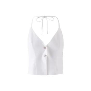 Tiger Mist JAYLIN VEST Tank Tops Women's White