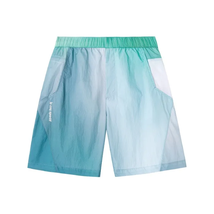 Le Coq Sportif Casual Shorts Men's Gray Blue-0