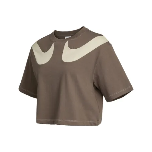 Nike Crop Tops Women's Umber