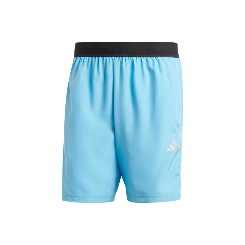 Adidas Gym+ Training Woven Shorts Sports Shorts Men's Blue-0