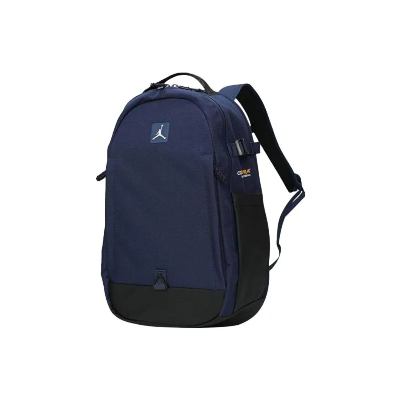 Jordan Fashion Sports Backpack Unisex Blue-1