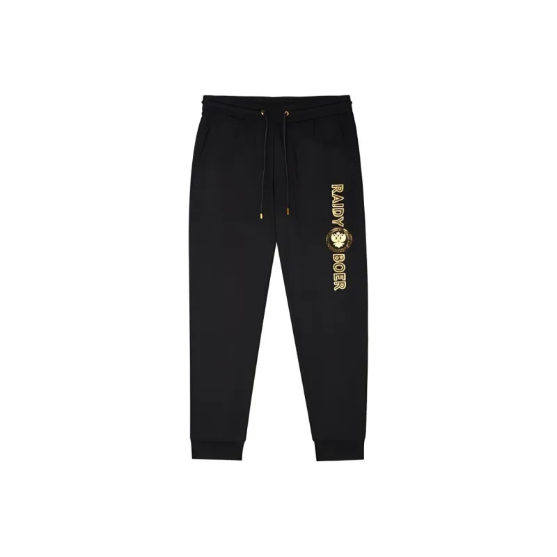 Raidy Boer Casual Pants Men's Black-0