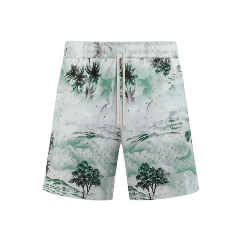 AMIRI Casual Shorts Men's Green-0
