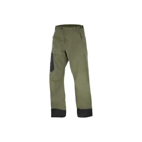 SALOMON Ski Pants Men's Grape Leaf/Pitch Black