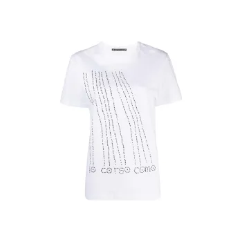 10 CORSO COMO Logo print Cotton T shirt