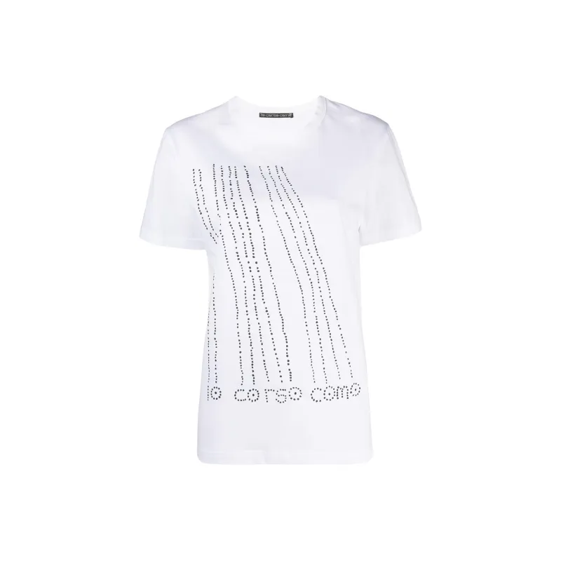 10 CORSO COMO Logo print Cotton T shirt-0